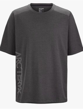 Arc'teryx Cormac Downword Shirt SS Men's | Performance Tee with a Logo Graphic